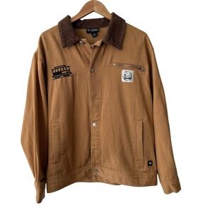 Golden‎ State Warriors NBA Basketball Canvas Jacket San Francisco Mens Medium